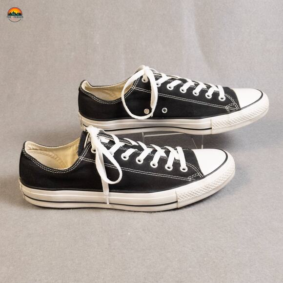 Converse Chuck Taylor All Star Low Sneaker Athletic Black Lace-Up Men's Size 13 - Picture 3 of 13